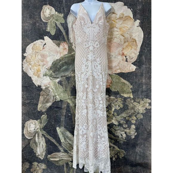 New BHLDN Jennings Maxi Dress Size US 10 - Picture 5 of 11